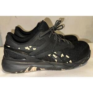 Womens Reebok 10W Composite Toe Black Camo Nanoflex TR Work Shoe Pre Owned